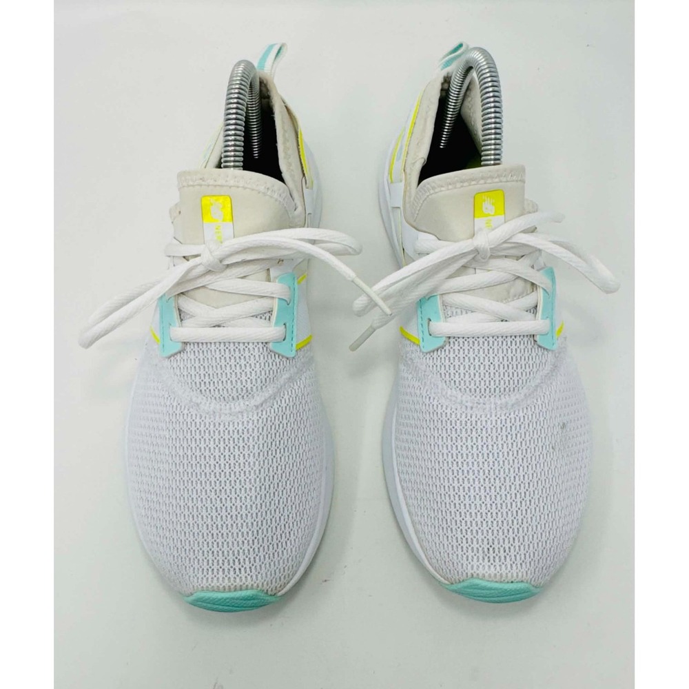 New Balance NB Nergize Sport Snearkers WNRGSM1 Womens Size 7.5 White Aqua Neon - Picture 7 of 11